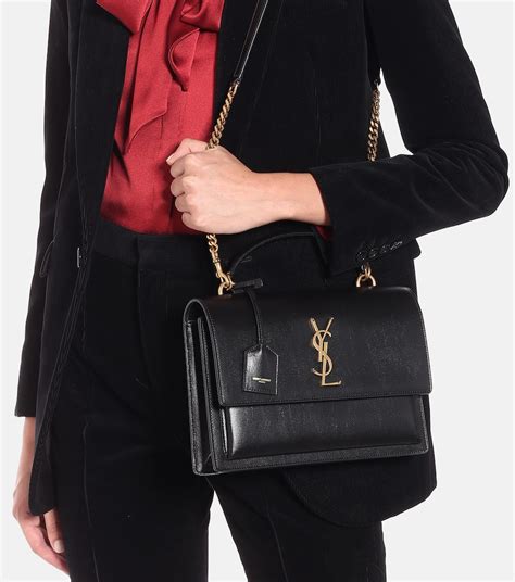 ysl sunset medium dimension|ysl sunset bag small.